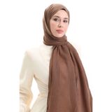 sefamerve Bambu Şal 70281-17 Kahverengi