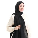 sefamerve Bambu Şal 70281-36 Siyah