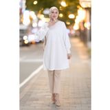 sefamerve Basic Tunik 1120-06 Beyaz