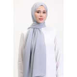 sefamerve Cotton Caz Şal 70257-02 Gümüş Gri
