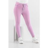 sefamerve Dar Paça Kot Pantolon 30092-01 Lila