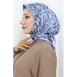 sefamerve Dijital Rayon Eşarp 70302-06 İndigo