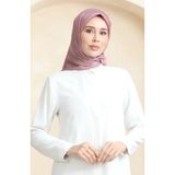 sefamerve Düz Kristal Eşarp 70252-11 Gül Kurusu