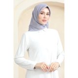 sefamerve Düz Kristal Eşarp 70252-30 Açık Gri