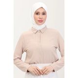 sefamerve Düz Twill Eşarp 19096-01 Beyaz