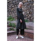 sefamerve Kolyeli Tunik Pantolon İkili Takım 0583-07 Haki
