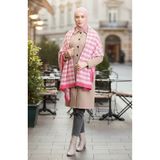 sefamerve Omuz Şal 1075-01 Pembe