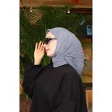 sefamerve Pilise Eşarp 70345-10 Füme