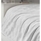 Sefaoğlu Tekstil King Size Pike, %100 Pamuk, Beyaz