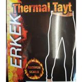 Sefer Ayakkabı Termal Içlik Termal Tayt Bay Bayan 2li Paket - L - XL - Siyah
