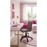 Sefes Moveo Ergonomik Çalışma ve Öğrenci Sandalyesi - 1 Dk Aletsiz Kurulum - Yükseklik Ayarlı Bilgisayar Koltuğu - Gri / Fuşya Fitilli - Gri - Fuşya