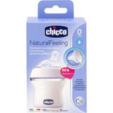 Şeffaf 150 ml Doğal Bebek Biberonu, 0 Ay ve Üzeri, Sağlıklı ve Güvenli Kullanım - Ahşap