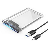Şeffaf 2.5 Hdd Ssd Usb 3.0 Type C 3.1 Kutusu 4389P Hard Disk Harici