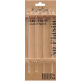Şeffaf 4'lü Cam Latte Kaşığı, 21 Cm, Şık ve Kullanışlı Set - Seçenek 1