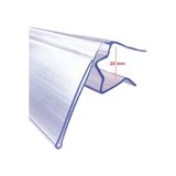 Şeffaf Ahşap Önü Etiketliği H:4 - (Pakette 10 Adet) - 15 cm