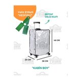 Şeffaf Bavul ve Valiz Kılıfı TRİNK-VLZ1060