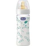 Şeffaf Cam Biberon, 240 Ml, Sağlıklı ve Şık Tasarım ile Kullanışlı Ürün - Ahşap