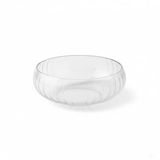 Şeffaf Cam Görünümlü Büyük Salata Kasesi – Isıya Dayanıklı Servis Kasesi, Sofra Sunum Kasesi (24 cm – 7 cm)