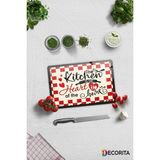 Şeffaf Cam Kesme Tahtası, 20X30 Cm, Dayanıklı ve Şık Tasarım - Açık Beyaz - Gri - Seçenek 1