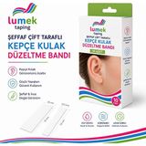 Şeffaf Çift Taraflı Kepçe Kulak Düzeltme Bandı, Kulak bandı, Kepçekulak bandı, Çocuk kulak bandı