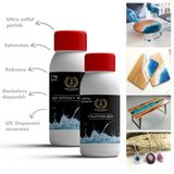 Şeffaf Döküm Tipi Kristal Clear Epoksi Reçine 1.5 Kg Set