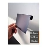 Şeffaf Etiket 10 Adet Silinebilir Karatahta Siyah Etiket 14x10 cm Ahşap Raflar 2 cm Kalınlık Dik Asma Geçme Takma2