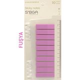Şeffaf Fuşya Rengi Postit Post-It Post It. Kitap Ayracı Ayraç Postit Sticker 200 Yaprak