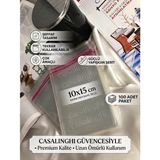 Şeffaf Jelatin Poşet 100 Adet 10x15 cm Kendinden Yapışkanlı Bantlı OPP Torba Kapak Dahil Kurabiye Ambalaj – casalinghi (10x15)