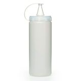 Şeffaf Kapaklı Sızdırmaz Yağlık Sosluk Şişesi Plastik Yağdanlık 400 ml. AP-9028 (5264)