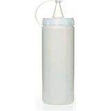 Şeffaf Kapaklı Sızdırmaz Yağlık Sosluk Şişesi Plastik Yağdanlık 400 ml AP-9028 - Renkli - 1