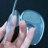 Şeffaf Kaymaz Yarım Silikon Jel Ön Ayaklar Ayakkabı Pedleri Ayak Bakımı Aracı Ayak Pedleri