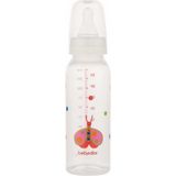 Şeffaf Kelebek Desenli Pp Biberon 250 Ml, Hafif ve Dayanıklı Tasarım - Ahşap