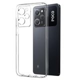 [Şeffaf Kılıf ]Premium Clear Case - Android poco x5 pro ile Uyumlu, Esnek Silikon Tam Kalıp Şok Emici Özellikli Kolay Tuş Hassasiyeti Şeffaf Kılıf (Şeffaf, pocox5pro)