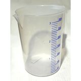 Şeffaf Kırılmayan Plastikten Kulplu Sürahi Tipi 3 Litre Ölçü Kabı Çok Amaçlı Dereceli Ölçek Kap