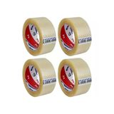 Şeffaf Koli Bandı, 45Mm Genişlikte, 100 Metre Uzunlukta, 4 Adet