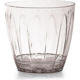 Şeffaf Kristal Orkide Saksısı, Dekoratif Çiçek Saksı, Modern Tasarım, Şık ve Sağlam (3 Lit - Çok Renkli
