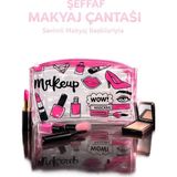 Şeffaf Makyaj Çantası – Şıklığı ve Düzeni Bir Arada!