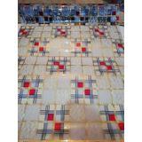 Şeffaf Masa Örtüsü 1,7 Mm 100 Cm X 120 Cm Kalın Desenli Pvc Kaymaz Masa Koruyucu 100 Cm X 120 Cm