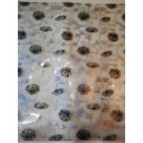 Şeffaf Masa Örtüsü 1,7 Mm 80 Cm X 100 Cm Kalın Desenli Pvc Kayma (536995310)-Şeffaf-80 X 100