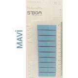Şeffaf Mavi Renkli Postit Post-It Post It. Kitap Ayracı Ayraç Postit Sticker Not Kağıdı 200 Yaprak