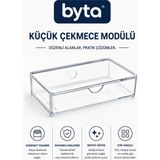 Şeffaf Mini Çekmece Organizer – Kozmetik, Takı ve Ofis Için Çok Amaçlı Düzenleyici Kutu