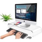 Şeffaf Monitör Yükseltici | Monitör Standı | Monitör Altlığı