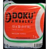 Şeffaf Naylon Torba Bakkaliye 15X30 0,5'lik Takribi 350ADET