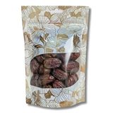 Şeffaf Pencereli Mandala Desenli Poşet, Kilitli Fermuar, Yeniden Kullanılabilir Saklama Torbası,Hazır Doypack, Farklı Kullanım Alanları (100, 17,5x25)