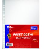 ŞEFFAF POŞET DOSYA 1. KALİTE KRAF ÜCRETSİZ KARGO 5 PAKET ALANA 1