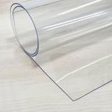 Şeffaf Pvc 1.7 MM Kalın Masa Örtüsü Kaymaz Koruyucu