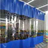 Şeffaf Renkli Balkon Perdesi 2X3M – Su Geçirmez Pvc Branda, Rüzgar, Yağmur ve Güneş Koruma, Balkon, Teras, Kış Bahçesi Için (Gri) - 2 x 3 m