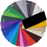 Şeffaf Renkli Balkon Perdesi 2X3M – Su Geçirmez Pvc Branda, Rüzgar, Yağmur ve Güneş Koruma, Balkon, Teras, Kış Bahçesi Için (Siyah) - Standart - Çok Renkli