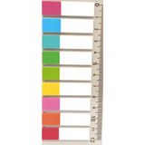 Şeffaf Renkli Postit Post-It Post It. Kitap Ayracı Ayraç Postit Sticker Not Kağıdı 180 Yaprak