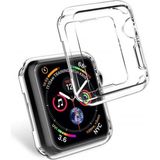 Şeffaf Silikon Kılıf, 40 mm Seri 5 Saat Için Önü Açık Tasarım - Seçenek 1